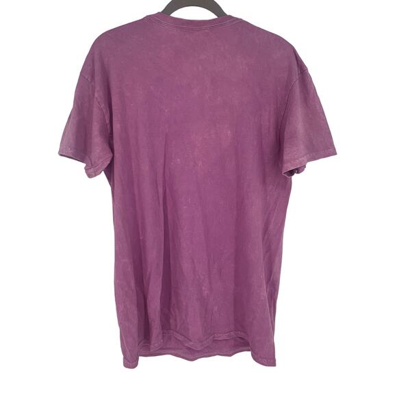 Officially Licensed Van Halen 1979 Tour T-Shirt Pink Acid Wash Large NWOT - Picture 2 of 6